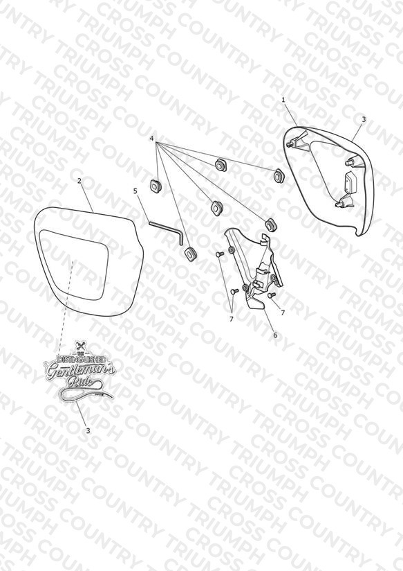 Side Fairing Panels - DGR Edition Only