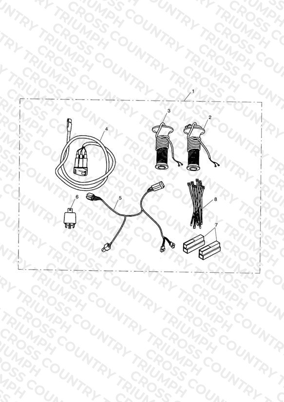 Heated Grip Kit > 291665 UK Only & > 281465 All Mkts Expt UK