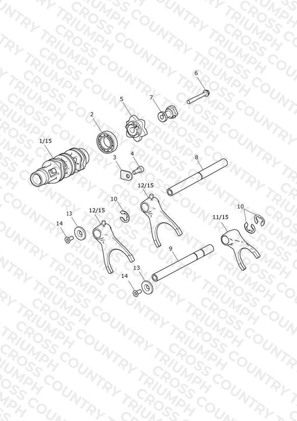 Gear Selector Drum