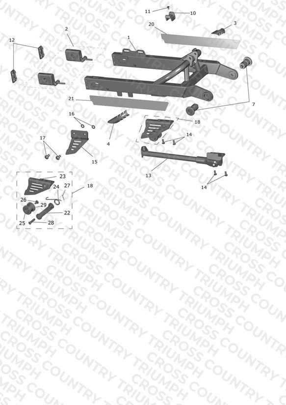 Rear Swinging Arm