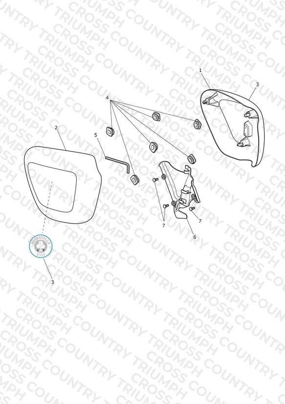 Side Fairing Panels - T120 Ace