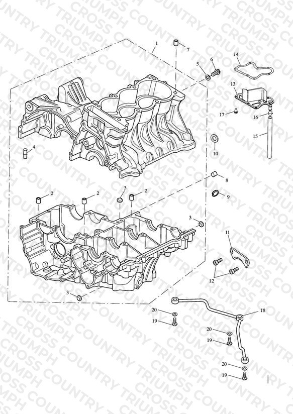 Crankcase & Fittings