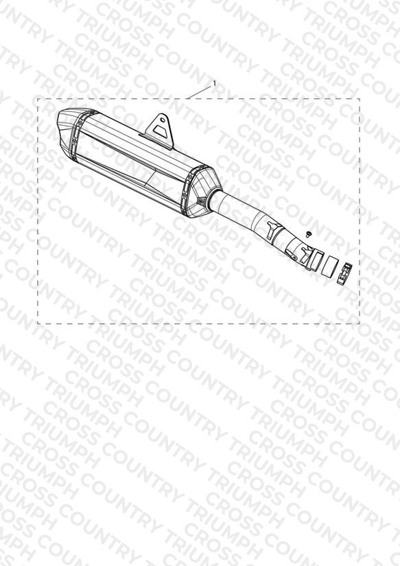 Silencer, Titanium, Kit