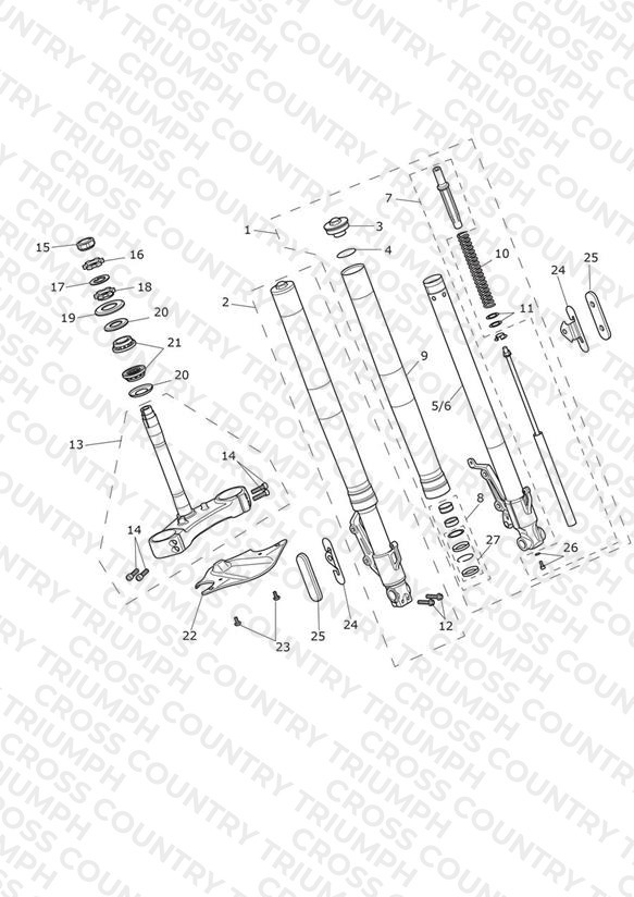 Front Forks & Yokes