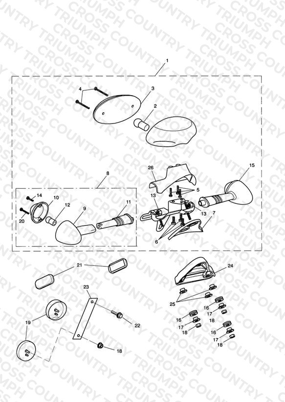 Rear Light & Rear Indicators