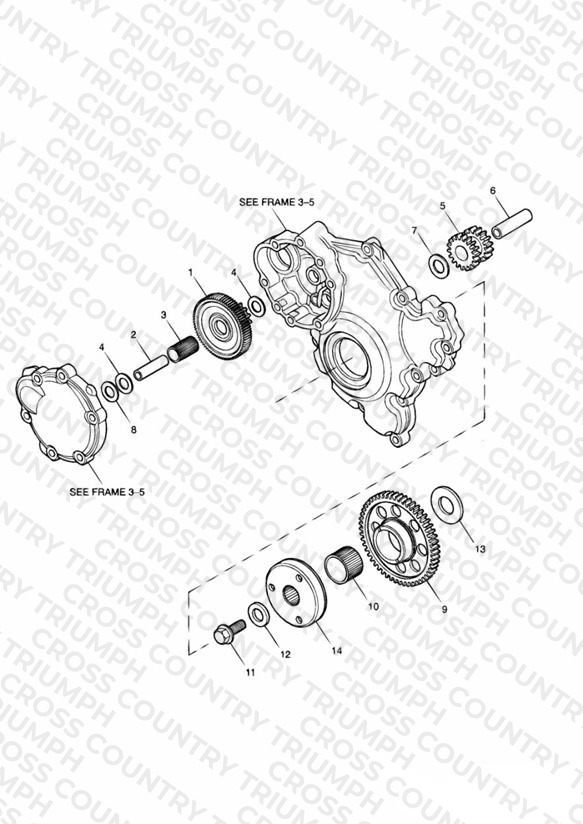 Alternator/ Starter Drive Gears