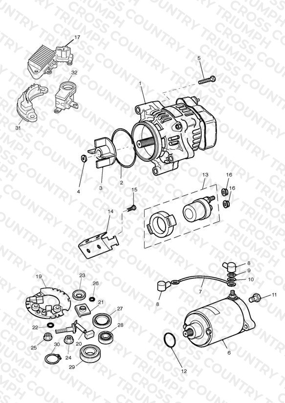 Alternator/Starter