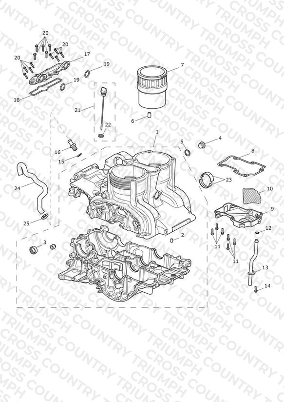 Crankcase & Fittings