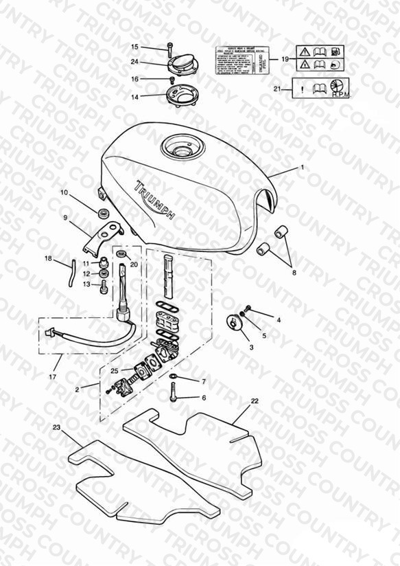 Fuel Tank and Fittings