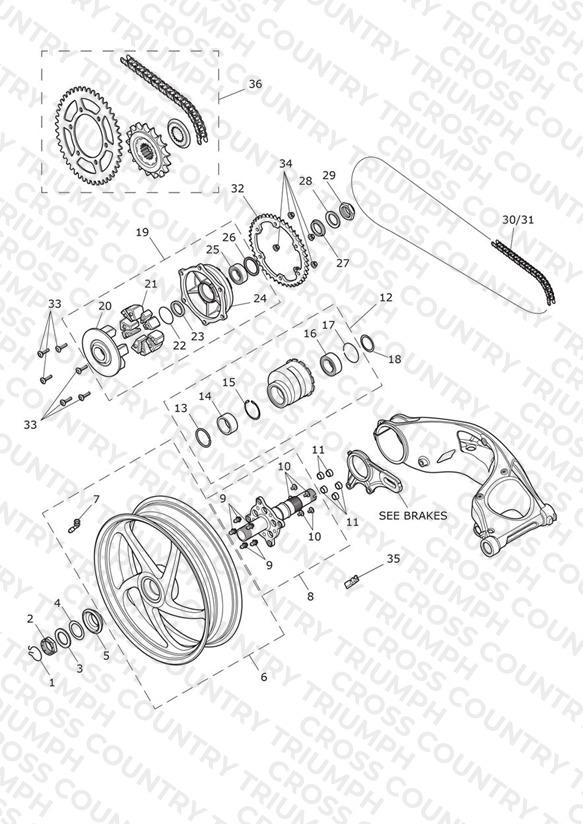 Rear Wheel & Final Drive