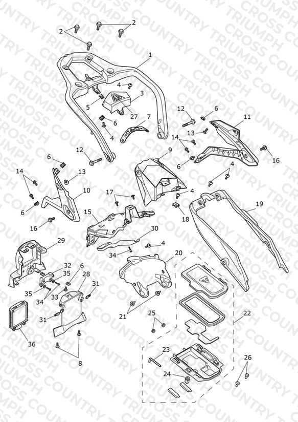Rear Bodywork & Grabrack