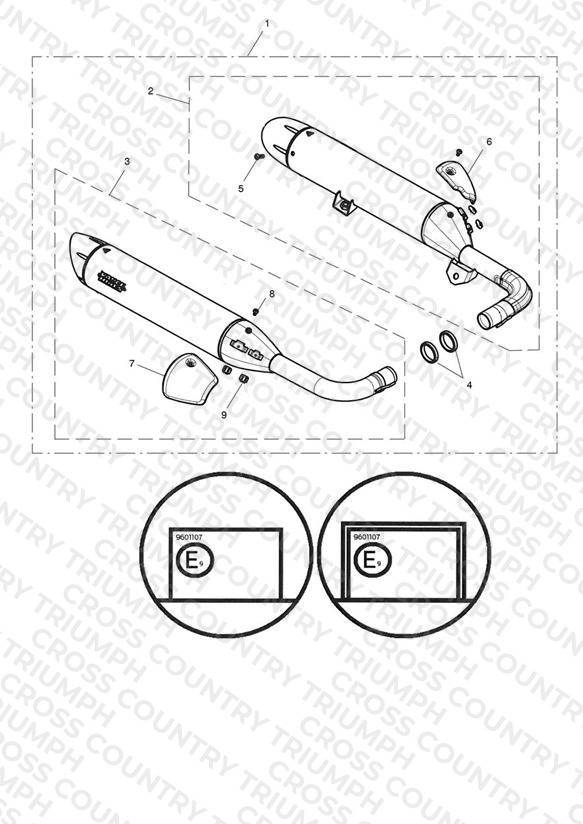 Silencer Pair, US, Black