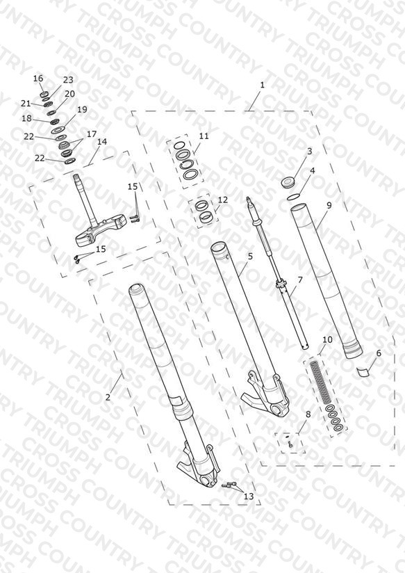Front Forks & Yokes