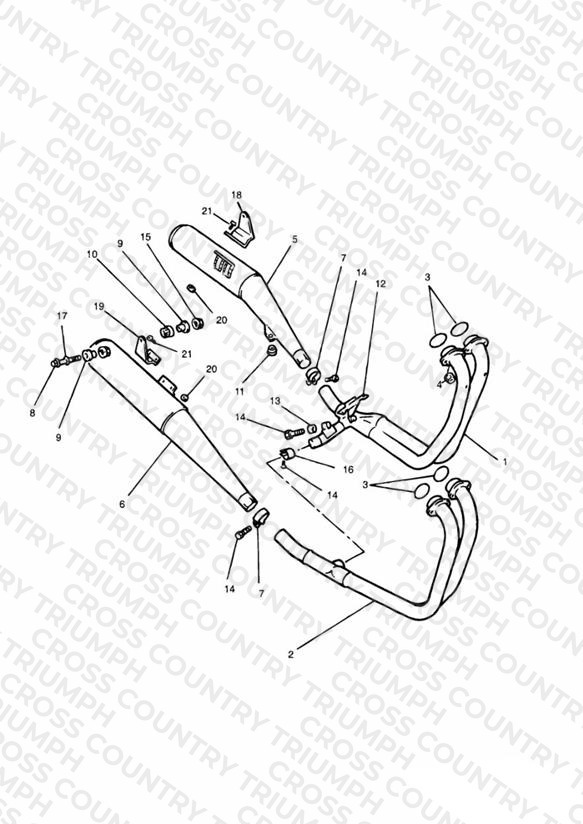 Exhaust System 4 Cylinder Engines