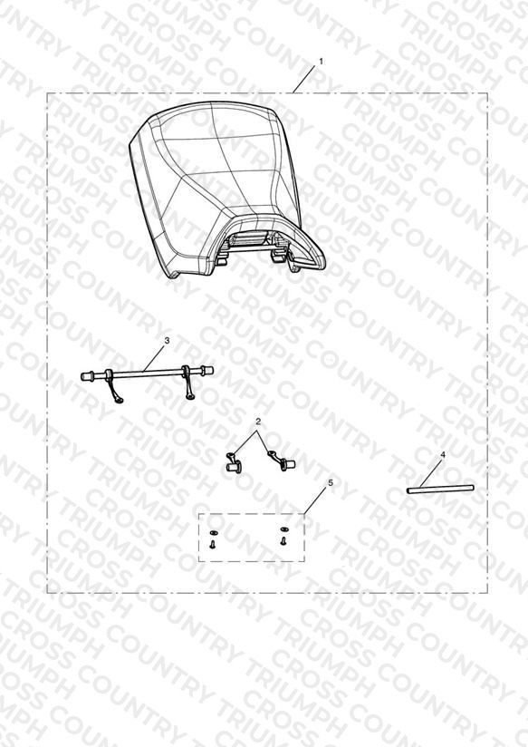 Rider Seat Assy, High