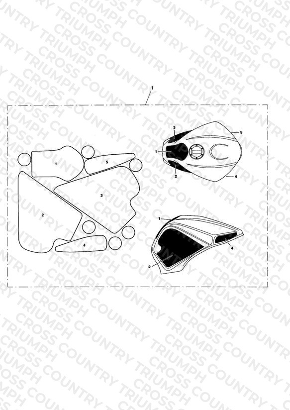 Pnt Protn Kit, Type 5, Gloss