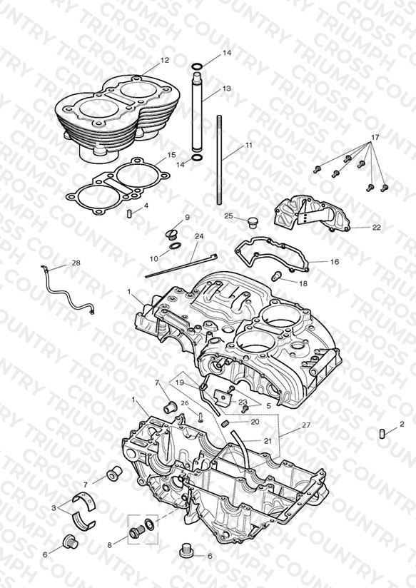 Crankcase & Fittings