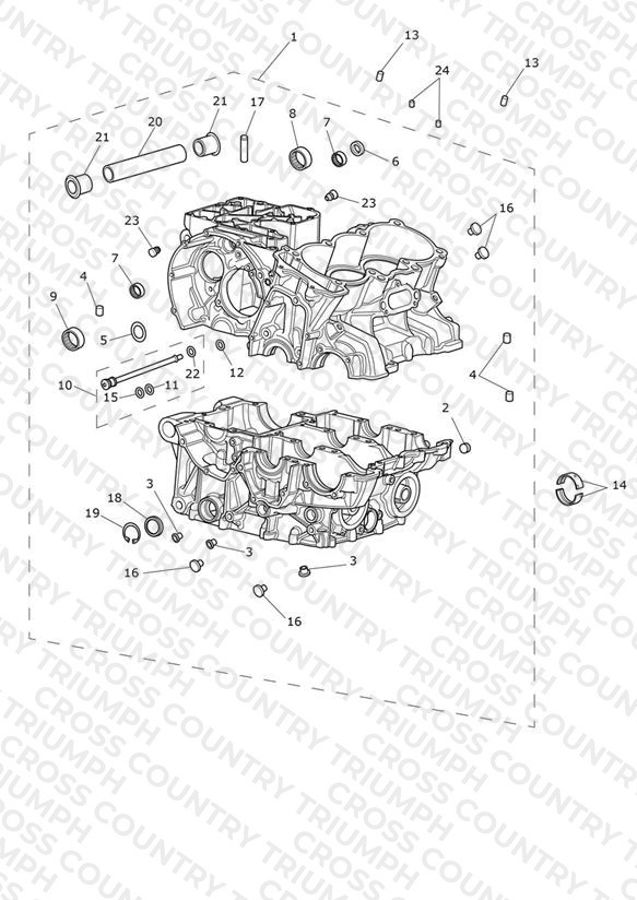 Crankcase & Fittings