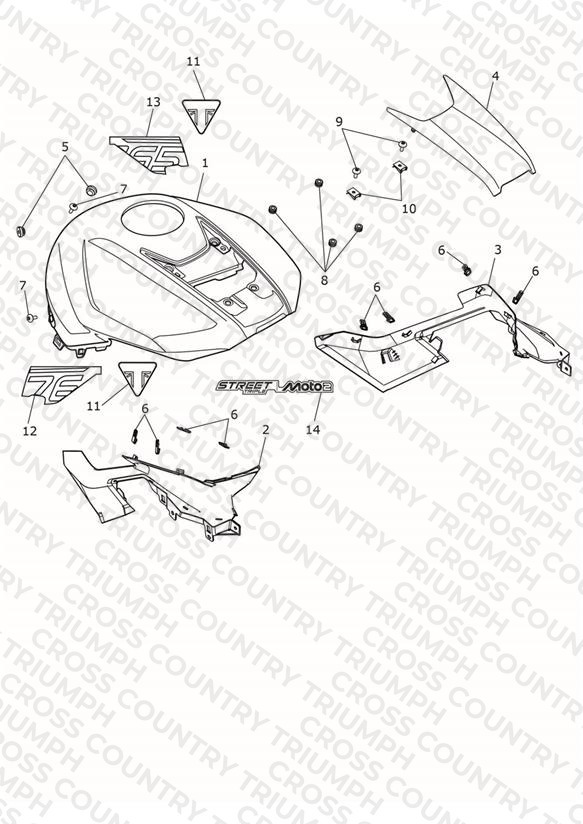 Fuel Tank Bodywork