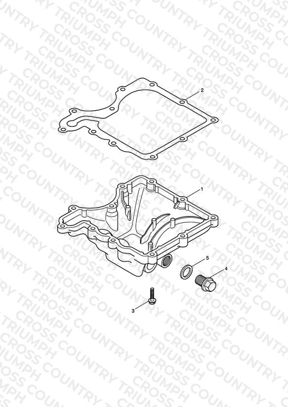 Sump & Fittings - Bonneville