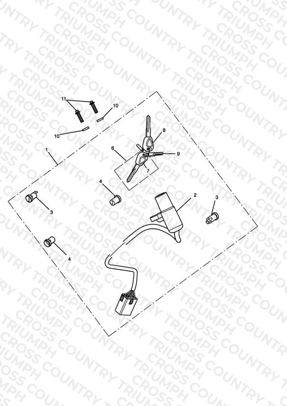 Ignition Switch & Lock Set > 574820