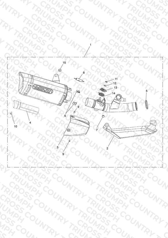 Silencer Assy, Arrow