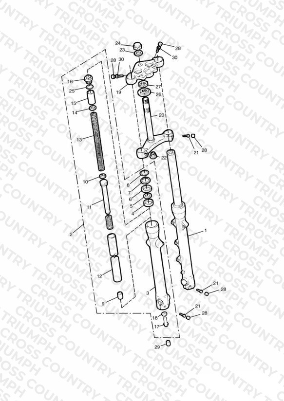 Front Forks and Yokes 43510 » » 92893