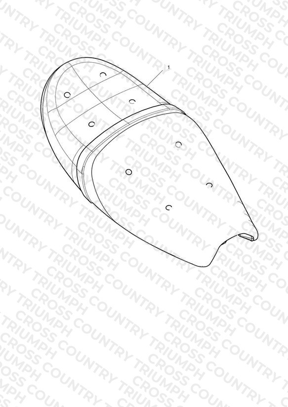 Seat Assembly, Twin, Royal