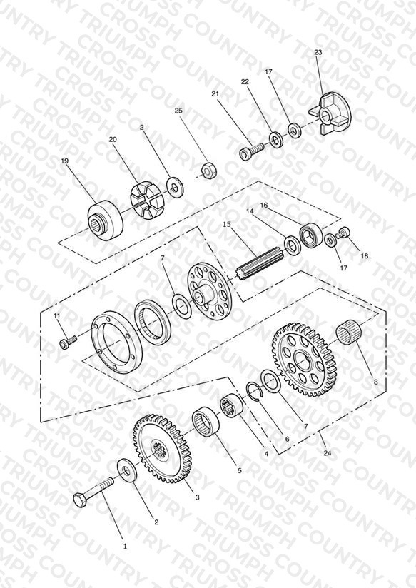 Alternator/ Starter Drive Gears