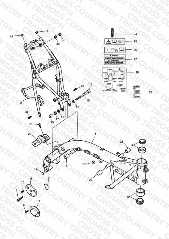 Main Frame & Fittings 71699 »