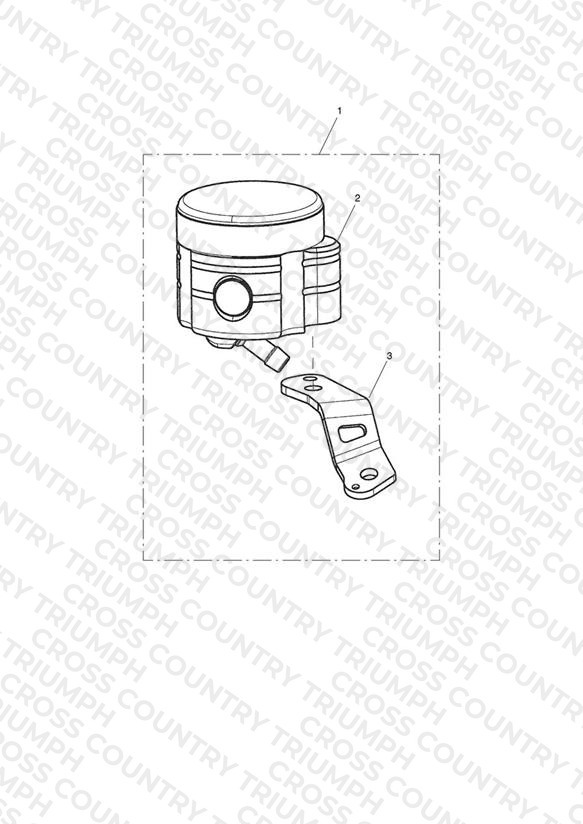 Front Brake Reservoir Kit