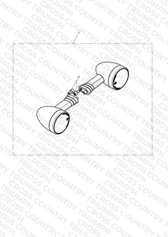 LED Indicator Kit, D64 Med, 450 Lead
