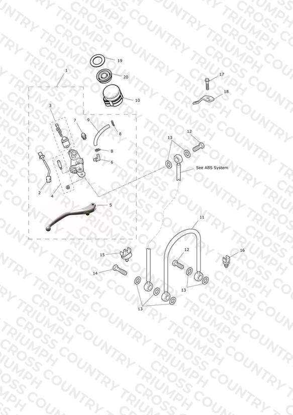 Front Master Cylinder
