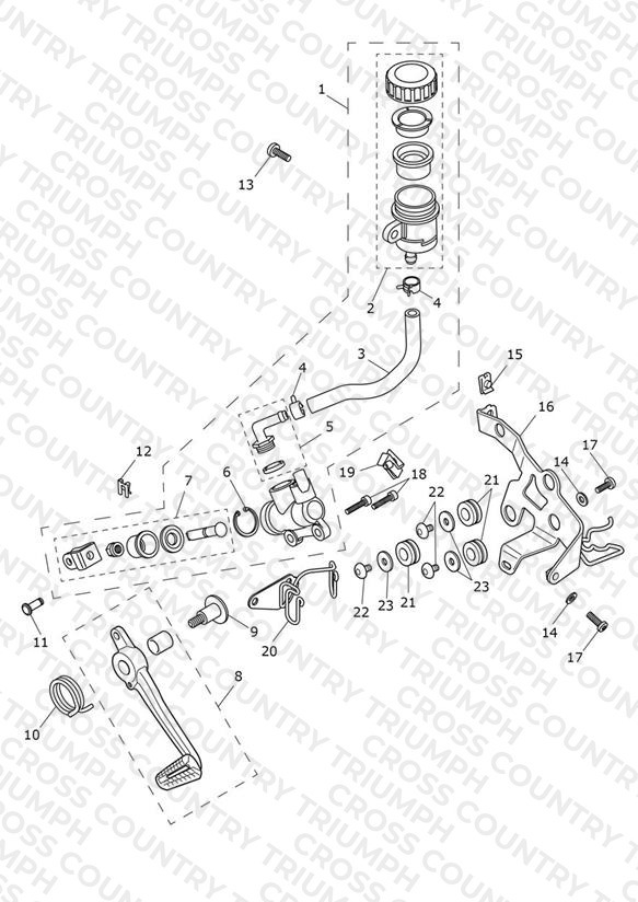 Rear Brake Master Cylinder