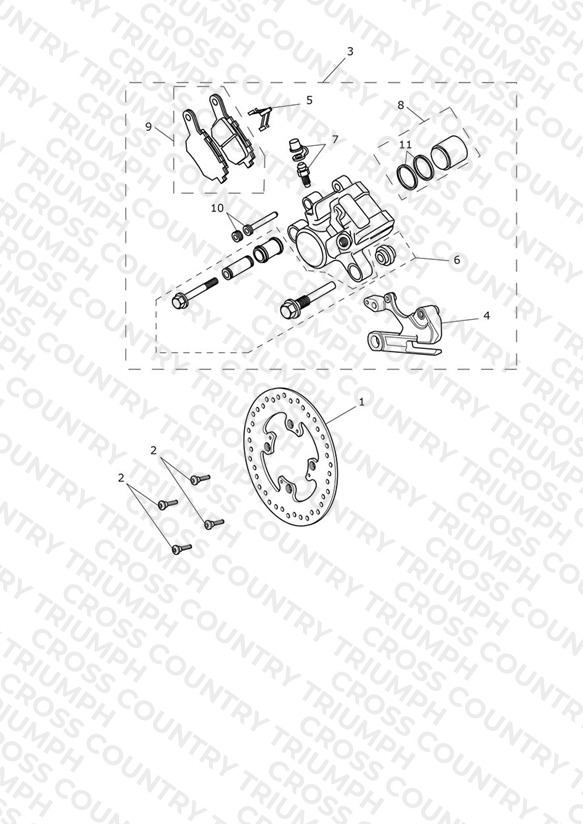 Rear Brake & Disc