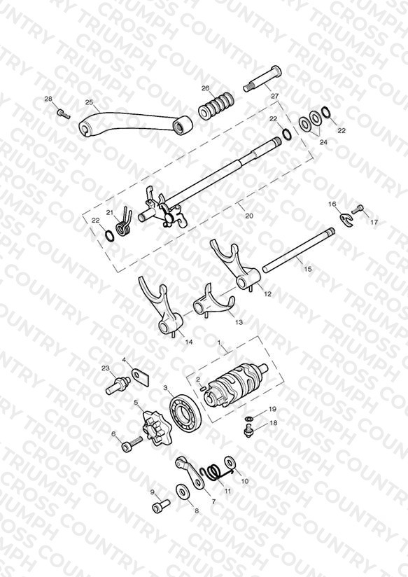 Gear Selector & Pedal