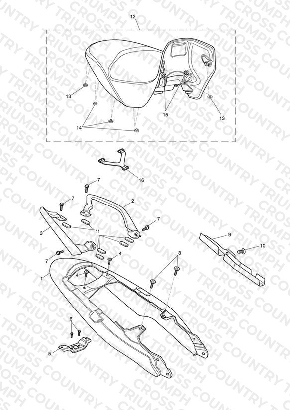 Rear Bodywork & Seat