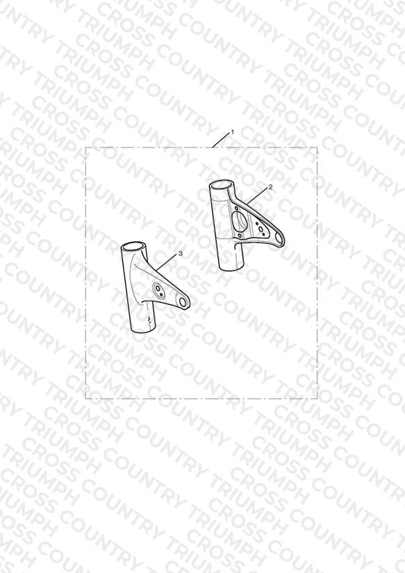 Headlight Bracket, LH, Chrome