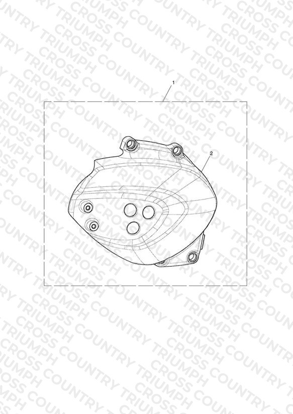 Sprocket Cover, Black