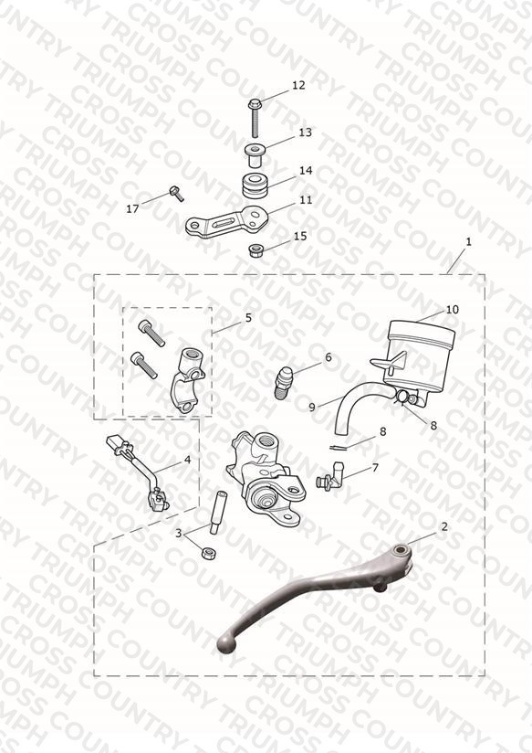 Front Brake Master Cylinder & Hoses