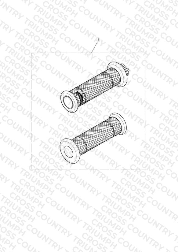 Diamond Grip Kit, D22.2, Grey