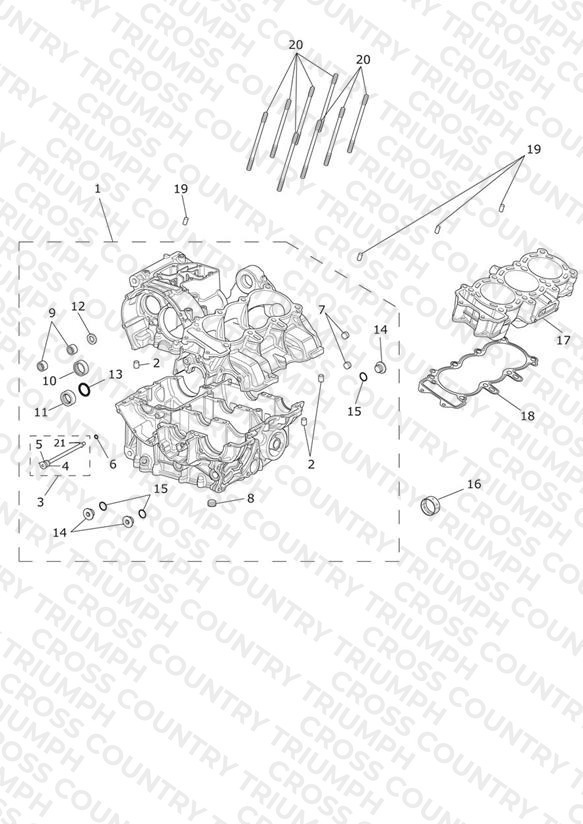 Crankcase & Fittings