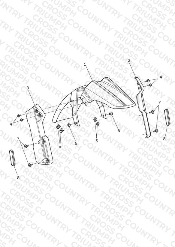 Front Mudguard