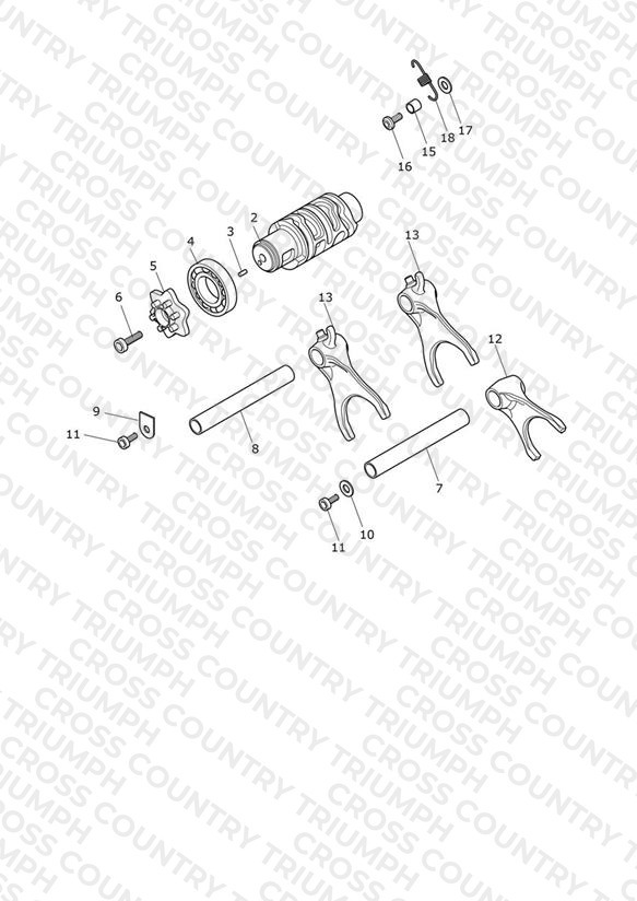 Gear Selector Drum