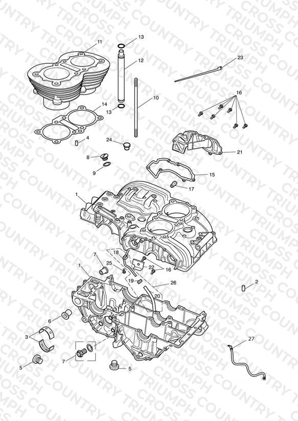 Crankcase & Fittings