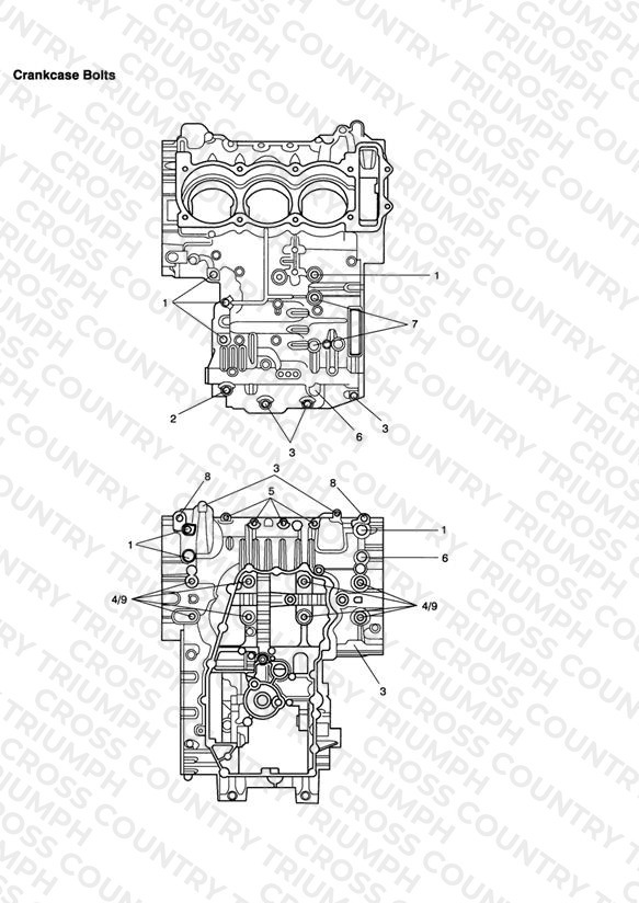 Crankcase Bolts