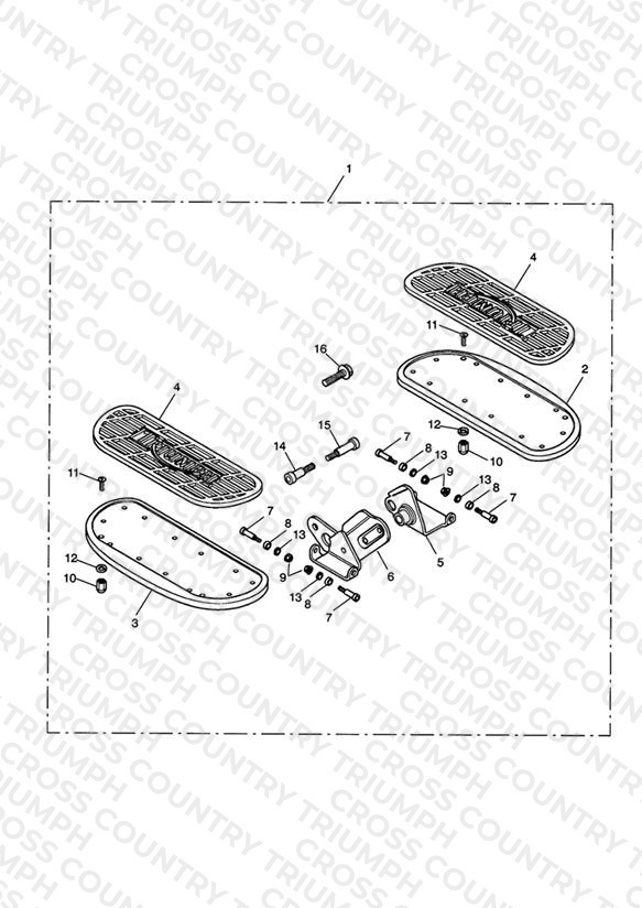 Footboard Kit