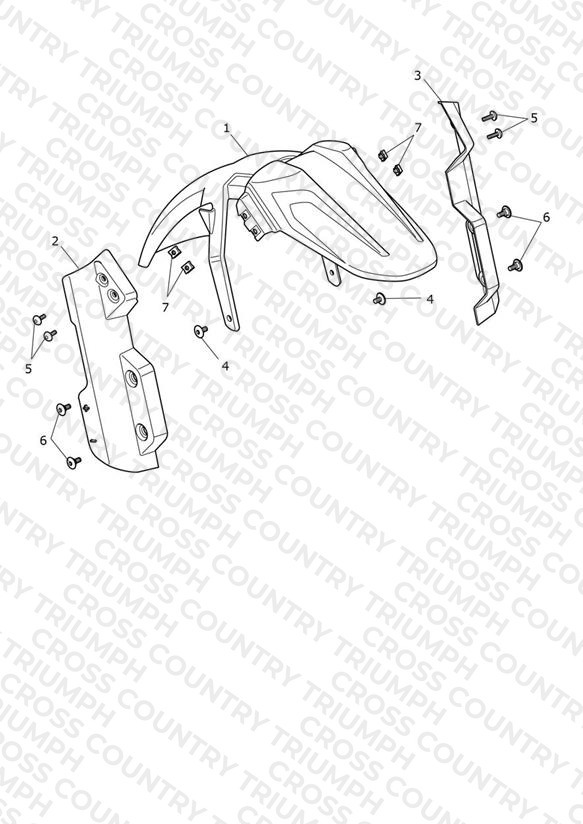 Front Mudguard
