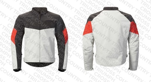 TRIPLE ROADSTER JACKET - BLACK / GREY / RED