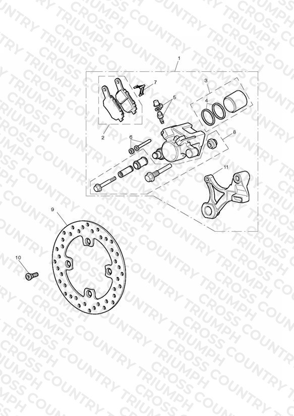 Rear Brake & Disc
